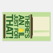 There's an Oil Sticker