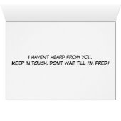 THERE'S FRED card (Inside Horizontal (Bottom))