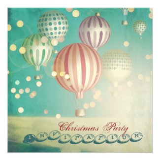 There's Magic in the Air - Christmas Party Invite