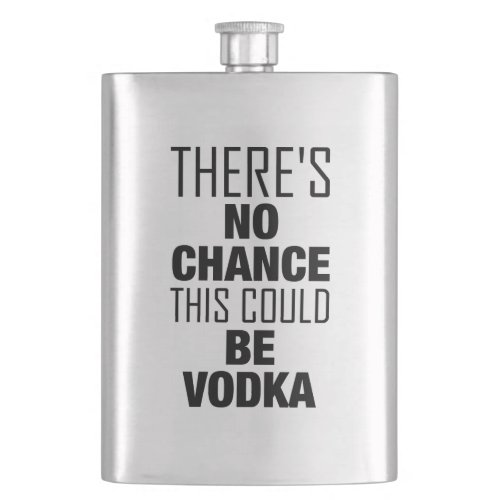 Theres no chance this could be vodka flask