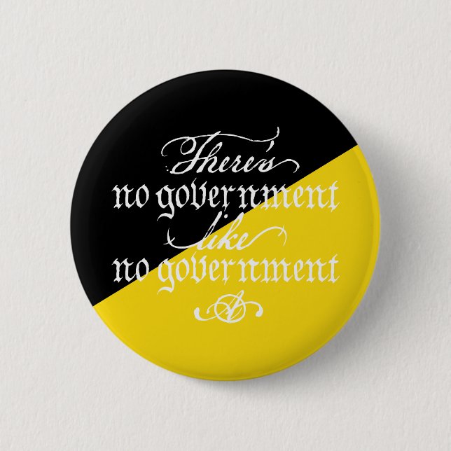 There's No Government Button (Front)