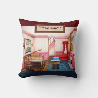 There's No Place Like Home American MoJo Pillow