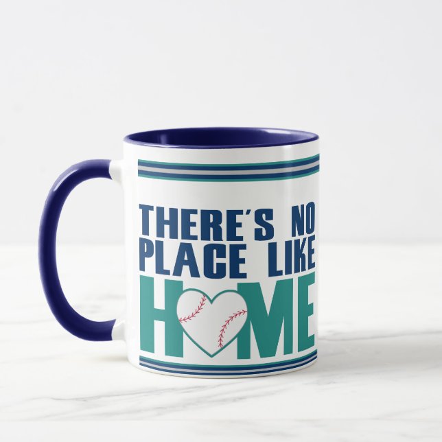 There's No Place Like HOME Baseball Coffee Mug (Left)