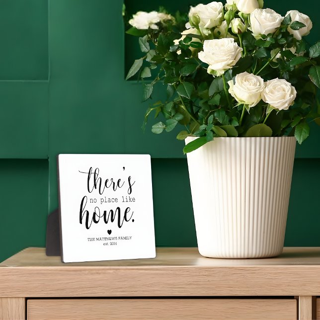 There's No Place Like Home Custom Name Plaque (Creator Uploaded)