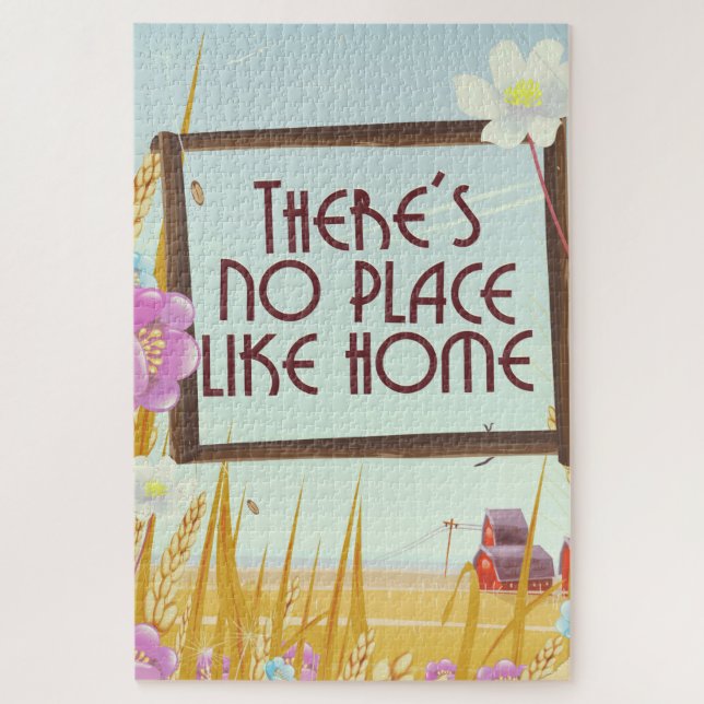 There's no place like home. jigsaw puzzle (Vertical)