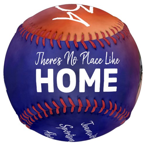 Theres No Place Like Home Keepsake Photo Softball