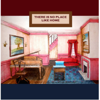 There's No Place Like Home Ornament Sculpture