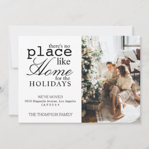 There's no Place Like Home Photo Moving Holiday Card