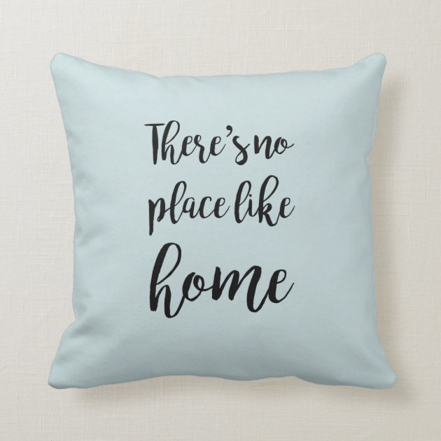 no place like home pillow
