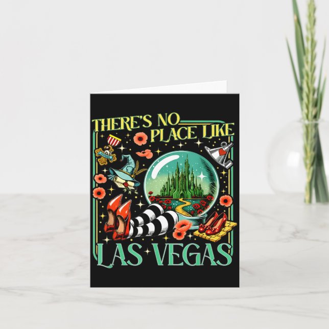 There's No Place Like Las Vegas  Card (Front)