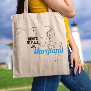 There's No Place Like Maryland, Tote Bag, Mom Gift Bag