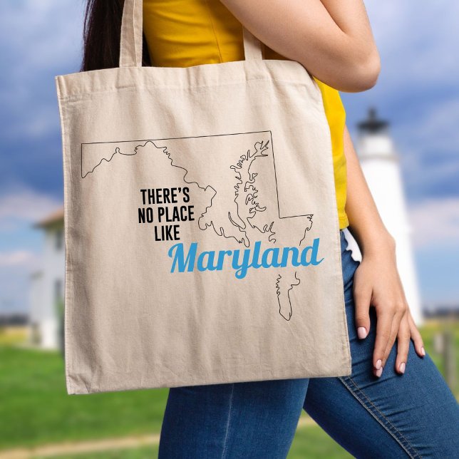 There's No Place Like Maryland, Tote Bag, Mom Gift Bag (Creator Uploaded)
