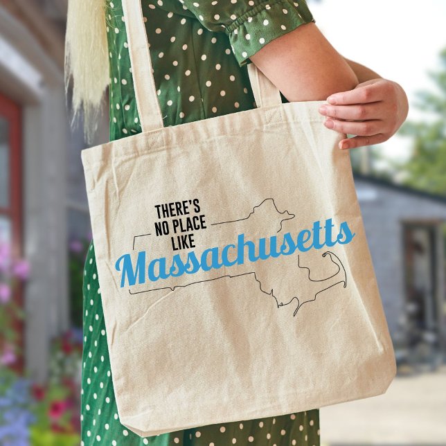 There's No Place Like Massachusetts, Tote Bag (Creator Uploaded)