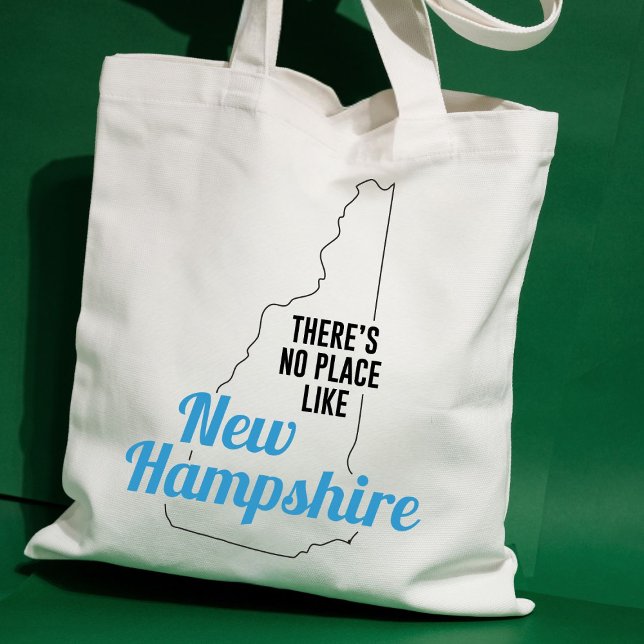 There's No Place Like New Hampshire Tote Bag (Creator Uploaded)