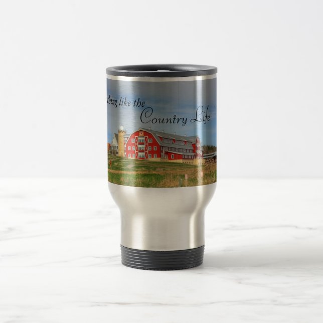 Theres Nothing like the Country Life, Coffee Mug (Center)