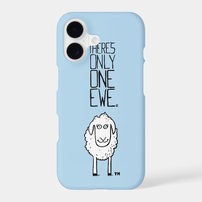 There's Only One Ewe™ Iphone Case (Back)