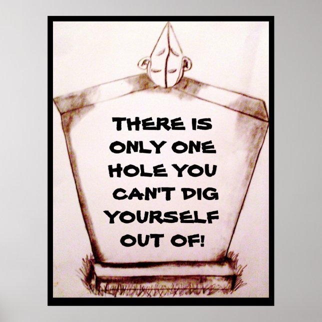 THERE'S ONLY ONE THING YOU CAN'T DO  POSTER (Front)