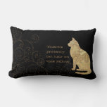 There&#39;s Probably Cat Hair On This Lumbar Pillow at Zazzle