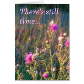 There's still time... (Front)