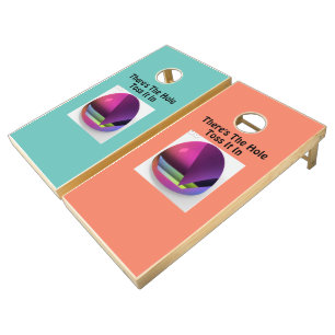 There's The Hole, Toss It In Domes Cornhole Set