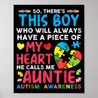 Theres This Boy He Calls Mimi Au Awareness Grandma Poster