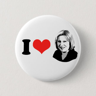 Theresa May Pinback Button