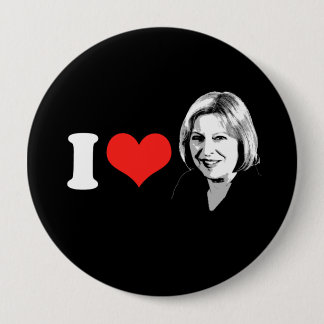 Theresa May Pinback Button