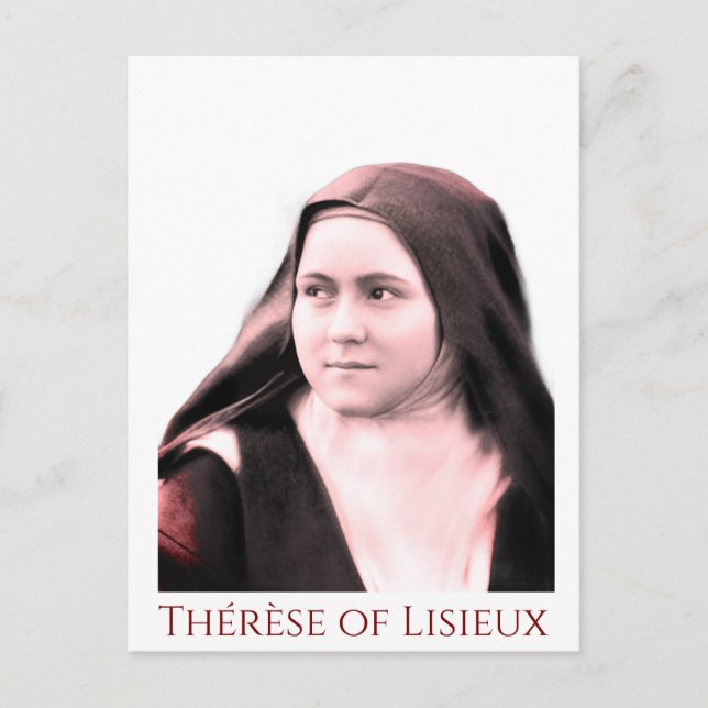 Thérèse of Lisieux (c. 1890s) Postcard (Front)