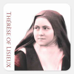 Thérèse of Lisieux (c. 1890s) Square Sticker