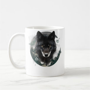 Therian Moon Wolf Coffee Mug