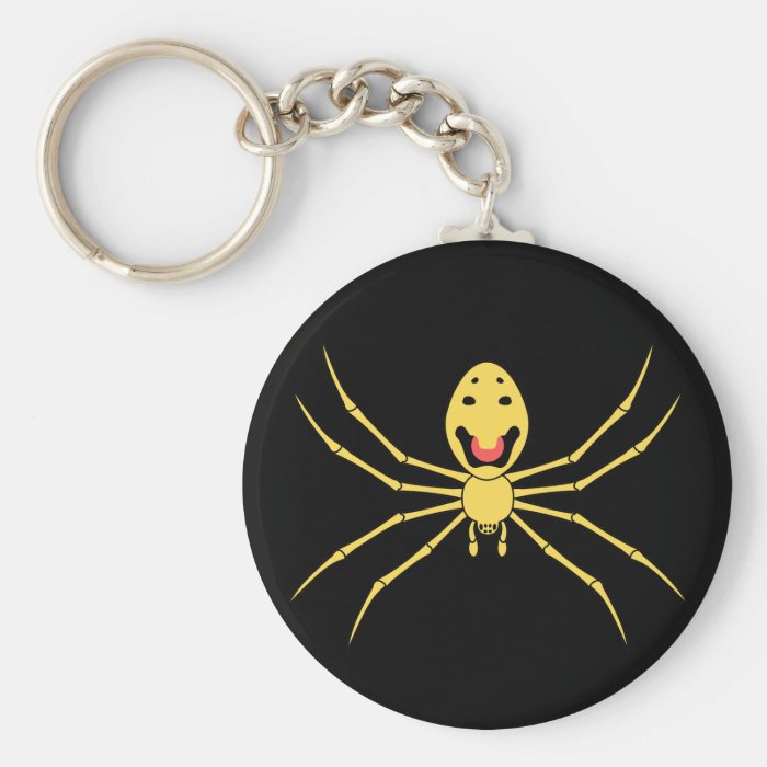 Theridion grallator AKA Happy Face Spider Keychains