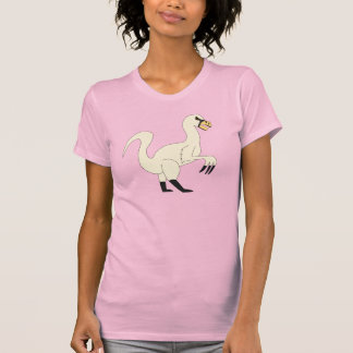 Therizinosaurus Dino Adult Pink Prehistoric T-Shirt