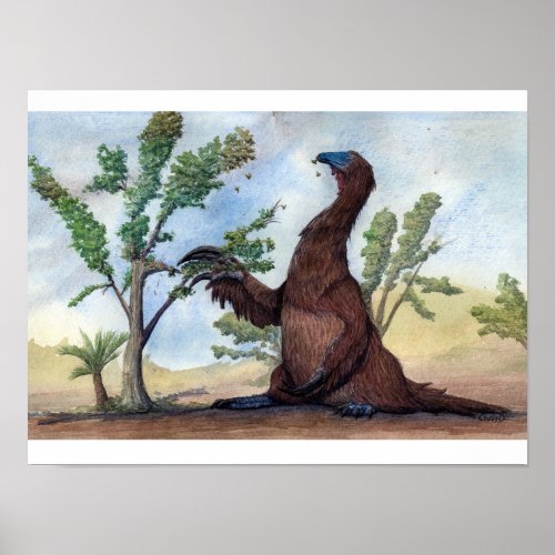 Therizinosaurus Print