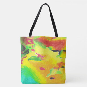 Thermal Abstract by AnyaC Tote Bag