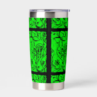 Thermal cup insulated tumbler