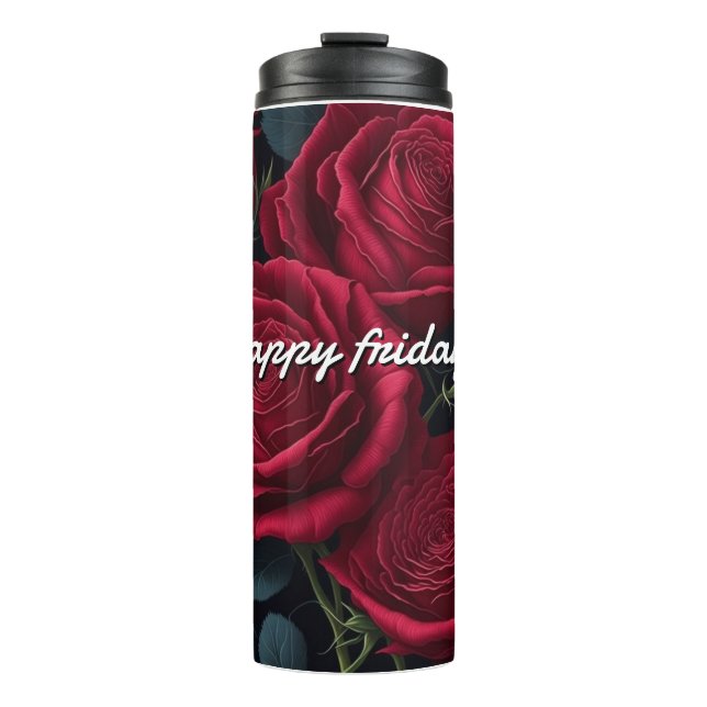 thermal glass thermal tumbler (Front)