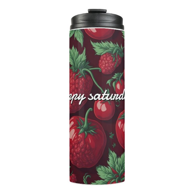 thermal glass thermal tumbler (Front)