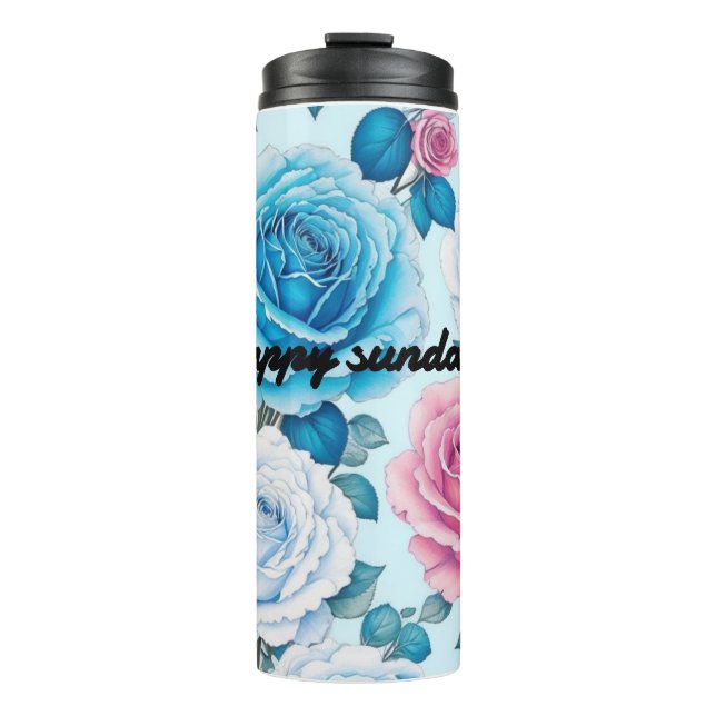 thermal glass thermal tumbler (Front)