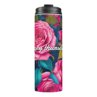 thermal glass thermal tumbler