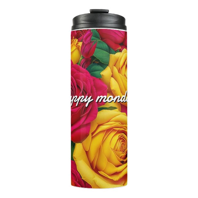 thermal glass tumbler (Front)