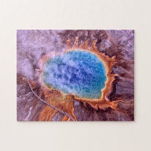 Thermal Spring Yellowstone. Jigsaw Puzzle