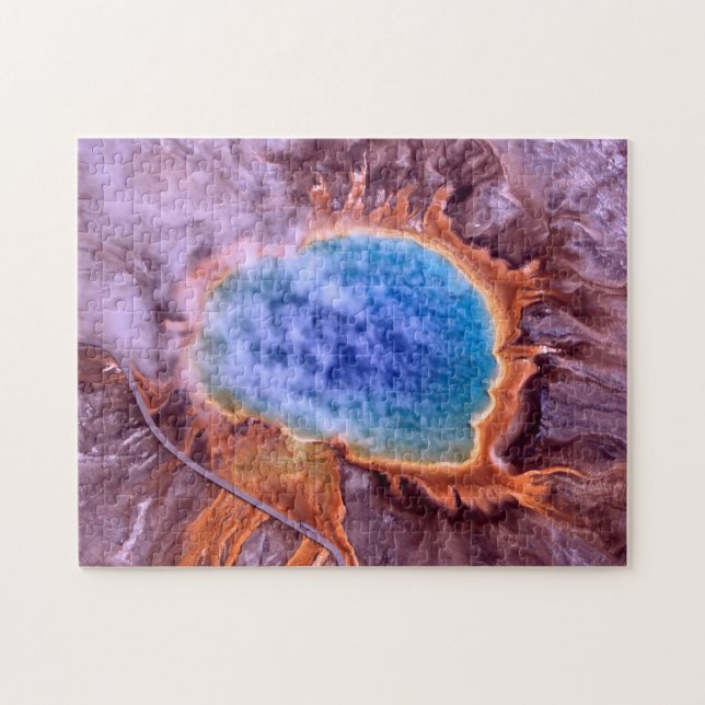 Thermal Spring Yellowstone. Jigsaw Puzzle (Horizontal)