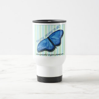 Thermal Travel Mug - peaceful organic planet