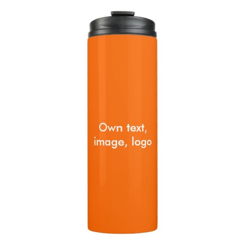 Thermal Tumbler 12 oz uni Orange