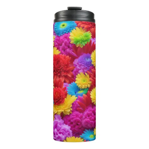 Thermal Tumbler _ Colorful Bouquet 777