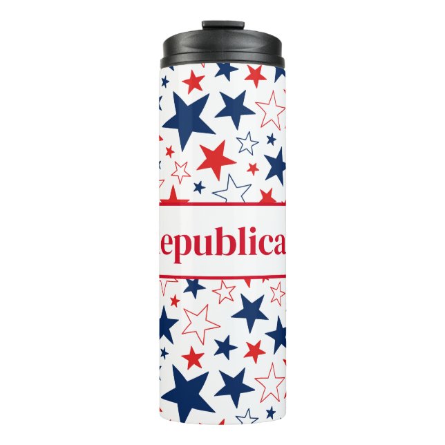 Thermal Tumbler Patriotic Stars Republican (Front)