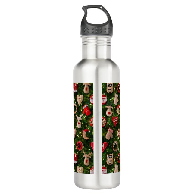 Thermal Tumbler Stainless Steel Water Bottle (Back)