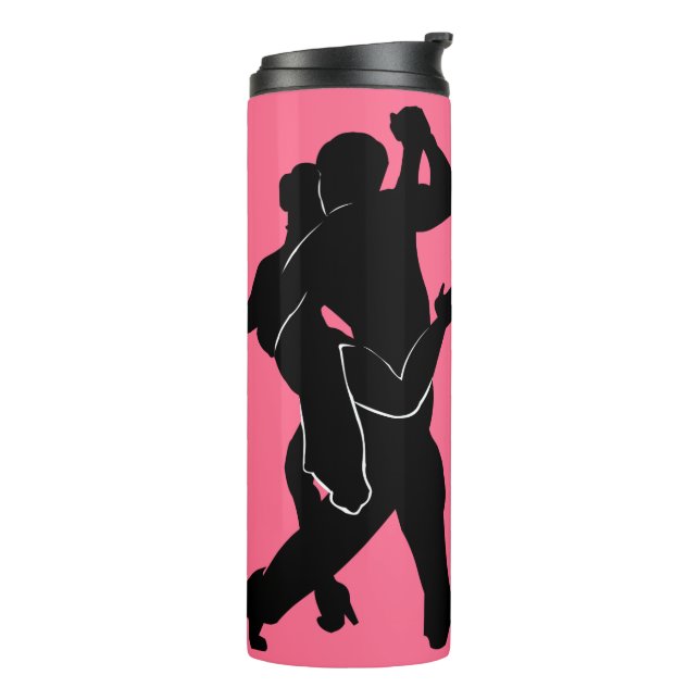 Thermal Tumbler Tango Dancers - Custom Colors (Rotated Left)