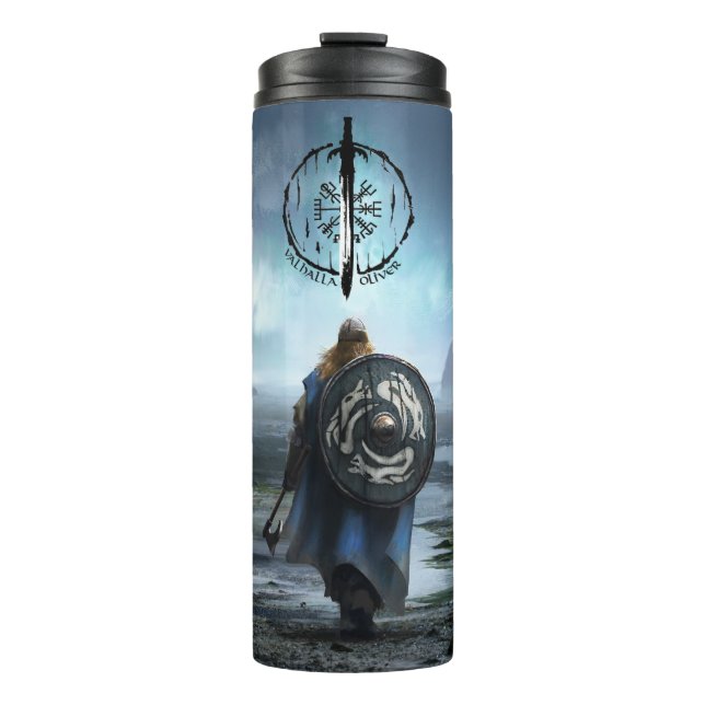 Thermal Tumbler, Valhalla Oliver 10 Tumbler (Front)