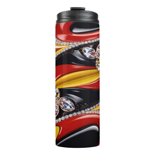 Thermal Tumbler with Belgian Colors (Front)